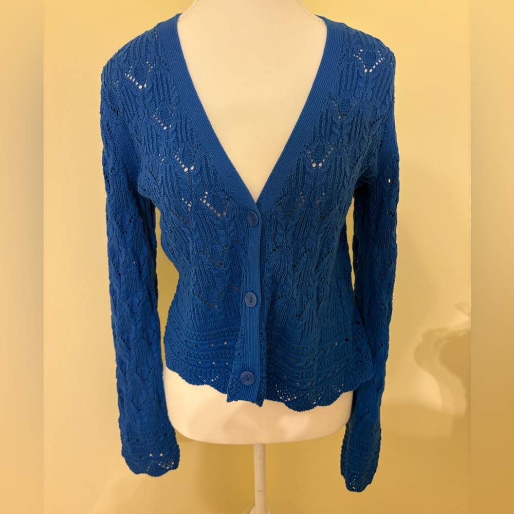 Royal Blue Women's Cardigan